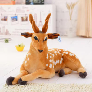 Imported Stuffed Plush Animal Soft Toy Deer Perfect Gifts for Kids Birthdays and Car Decor (Item Code: 197)