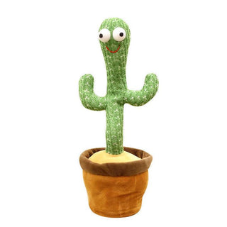 Imported Talking & Dancing Cactus Plush Activity Toy with Singing & Recording Function (Item Code: 208)