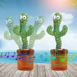 Imported Talking & Dancing Cactus Plush Activity Toy with Singing & Recording Function (Item Code: 208)