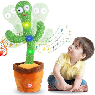 Imported Talking & Dancing Cactus Plush Activity Toy with Singing & Recording Function (Item Code: 208)