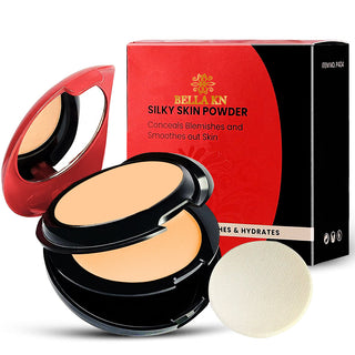 Imported 2 in 1 Silky Skin Compact Powder 20g, Conceals, Blemishes & Smoothen Out Skin (Item Code: 206)