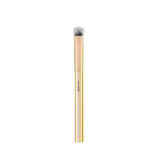 Mars Artist's Arsenal Professional Flat Eyeshadow Makeup Brush | Feather Soft Touch | Precise Synthetic Bristle | Perfect for Eyeshadow | Luxe Packaging Makeup Brush (Golden)