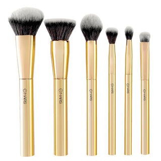 Mars Artist's Arsenal Makeup Brush Set for Professional Makeup | Eyeshadow Blending Brushes (3pcs) | Foundation, Blush, Powder and Foundation Brush (1pcs each)