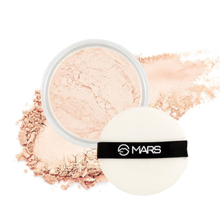 MARS Born To Bake Setting Powder With Matte Finish | Long-Lasting & Ultra-Durable | Oil Control & Enhanced Sebum Management | Blurs Pores & Smooths Fine Lines (10g)