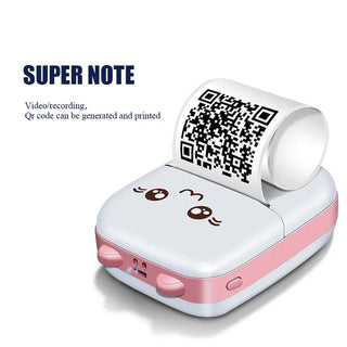 Imported USB Portable Wireless 200dpi Mini Printer | Kids Study Error Printing Pocket Photo Printer | Portable Cash Register Mini Printer for Study & Office Use (Item Code: 476)