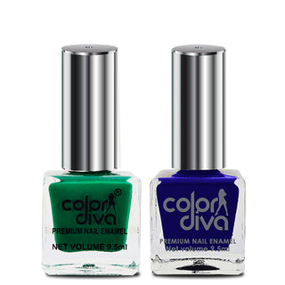 Color Diva Trendy Trail Nail Polish, 9.5ml, Quick-Drying, High Shine, Chip-Resistant, Long-Lasting & Non-Toxic (Item Code: 295)