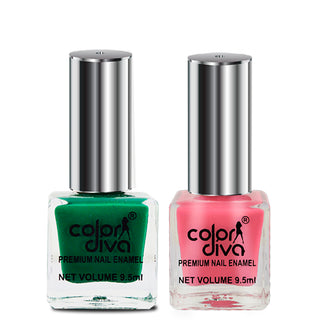 Color Diva Trendy Trail Nail Polish, 9.5ml, Quick-Drying, High Shine, Chip-Resistant, Long-Lasting & Non-Toxic (Item Code: 295)