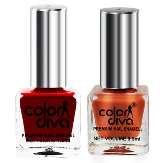 Color Diva Trendy Trail Nail Polish, 9.5ml, Quick-Drying, High Shine, Chip-Resistant, Long-Lasting & Non-Toxic (Item Code: 295)