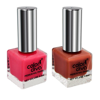 Color Diva Trendy Trail Nail Polish, 9.5ml, Quick-Drying, High Shine, Chip-Resistant, Long-Lasting & Non-Toxic (Item Code: 295)