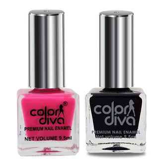 Color Diva Trendy Trail Nail Polish, 9.5ml, Quick-Drying, High Shine, Chip-Resistant, Long-Lasting & Non-Toxic (Item Code: 295)