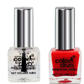 Color Diva Trendy Trail Nail Polish, 9.5ml, Quick-Drying, High Shine, Chip-Resistant, Long-Lasting & Non-Toxic (Item Code: 295)