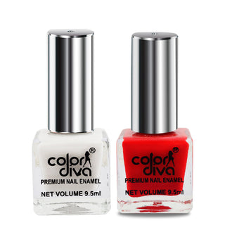 Color Diva Trendy Trail Nail Polish, 9.5ml, Quick-Drying, High Shine, Chip-Resistant, Long-Lasting & Non-Toxic (Item Code: 295)