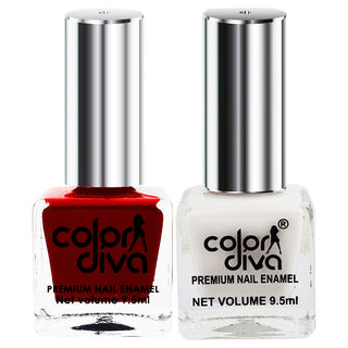 Color Diva Trendy Trail Nail Polish, 9.5ml, Quick-Drying, High Shine, Chip-Resistant, Long-Lasting & Non-Toxic (Item Code: 295)