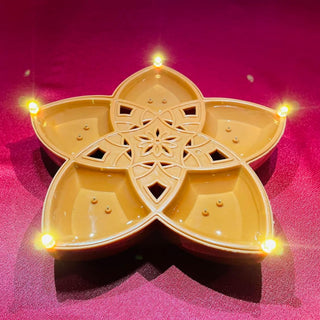 Adbeni Imported Panchmukhi Water Sensor LED Diya Candle - Smart Ambient Lighting for Diwali & Home Decor (Item Code: 492)