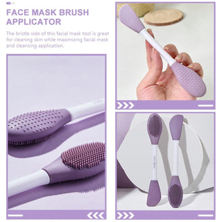 Adbeni Silicone Face Brush | Flexible Facial Mud Applicator Spatula | Hairless Moisturizer Applicator Tool for Mud, Clay, Charcoal, Body Lotions & Face Masks