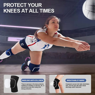 Adbeni Sports & Fitness Football & Volleyball Knee Pads | Soft Breathable Sports Knee Brace for Gym | Dance | Badminton (Item Code: 478)