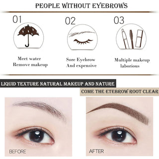 Imported Browfill Eyebrow Enhancer Pen, Waterproof & Smudge-proof, One Swipe Application with Micro Precision, Natural & Long-lasting Finish, 2.5gm (Item Code: 427)