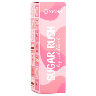 MARS Sugar Rush Liquid Blush 4.5 ml | Rightly Pigemention | Easy to Blend | Long Lasting