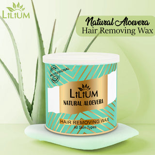 Lilium Aloe Vera Hair Removing Wax 600gm