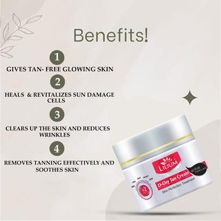 Lilium D Oxy Tan Cream | Skin Perfection Treatment | De Tans Removal