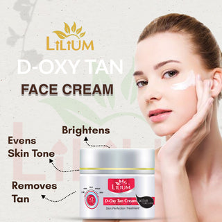 Lilium D Oxy Tan Cream | Skin Perfection Treatment | De Tans Removal