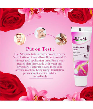 Lilium Rose Hair Removal Cream 50g
