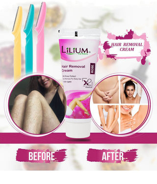 Lilium Rose Hair Removal Cream 50g