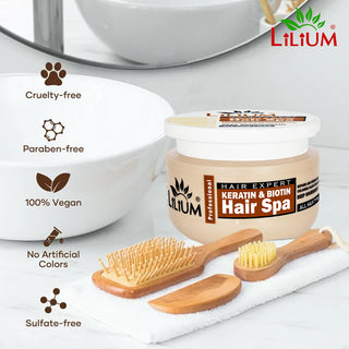 Lilium Keratin & Biotin Hair Spa Cream