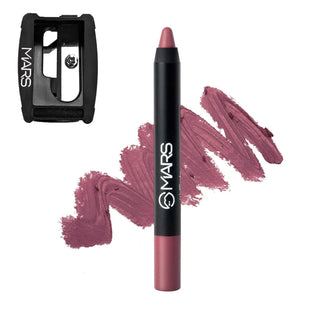 MARS Long Lasting Crayon Lipstick up to 12 Hours Stay | Matte Finish | Waterproof | Won't Smudge Won't Budge Lip Crayon (3.5 gm)