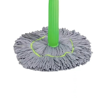 Adbeni Imported Hand Wash-Free Twist Water Rotating Lazy Cleaning Mop with Microfiber Head | Efficient Floor Cleaning Supplies (Item Code: 433)