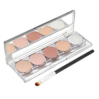 Mars 5 Color Contour and Concealer Kit with Brush | Creamy Matte Finish & Up to 24-Hours Waterproof Formula | Easy to Blend (16.0 gm)