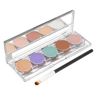 Mars 5 Color Contour and Concealer Kit with Brush | Creamy Matte Finish & Up to 24-Hours Waterproof Formula | Easy to Blend (16.0 gm)