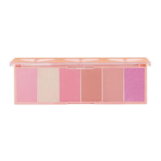 MARS Little 3 in 1 Blusher Palette with Blush, Highlighter and Eyeshadow | Highly Pigmented & Easy to Blend (20g)