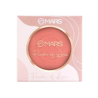 Mars Flush of Love Face Blusher | Highly Pigmented & Easy to Blend | Lightweight & Natural Finish (8.0 gm)