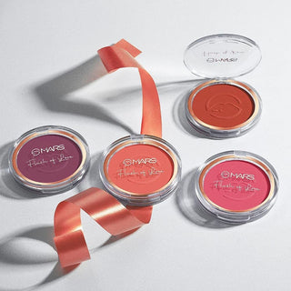 Mars Flush of Love Face Blusher | Highly Pigmented & Easy to Blend | Lightweight & Natural Finish (8.0 gm)