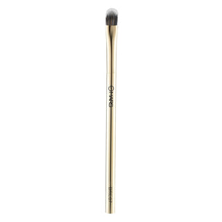 MARS Artist's Arsenal Professional Flat Crease Brush For Eye makeup | Feather Soft Bristles | Multi-Purpose For Eyes | Precise Synthetic Bristles | Luxe Design Brush (Golden)