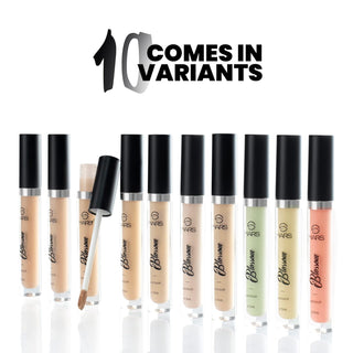 Mars Blossom liquid Concealer | Lightweight With Full Coverage | Highly Blendable Concealer for Face Makeup | Crease Resistant Formula (4.5 ml)