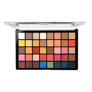 MARS Artist's Arsenal 28 Shades Eyeshadow Palette | Vibrant Colors with Rich Pigmentation | Blendable & Long Lasting (40g)