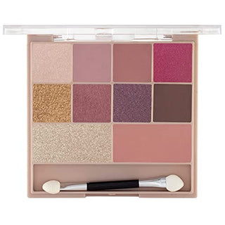 MARS Back To Basics All-In-One Face Palette With Free Applicator | 8 Eyeshadows With Blusher And Highlighter | Highly Pigmented | Beginner Friendly (14.4G) (Item code: 459)