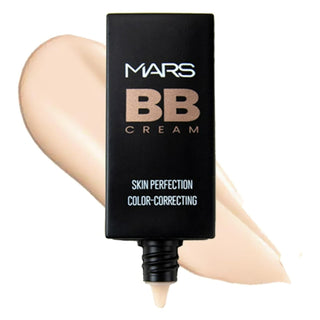 MARS BB Cream Lightweight Foundation | Blendable BB Cream for Women | Colour Correction for All Skin Types (30 ml)