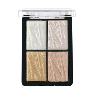 MARS Glowzilla Highlighter Face Palette | Ultra Blendable & Long Lasting | Blinding Glow (12.0 gm)