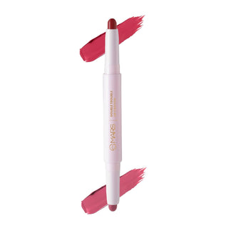 MARS Double Trouble 2-in-1 Retractable Lip Crayon | Long Lasting | Matte finish | Smudge proof & Kiss Proof Lipstick for Women (4.0 gm)