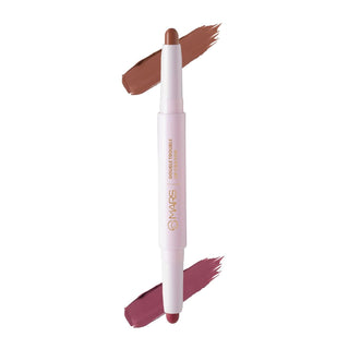 MARS Double Trouble 2-in-1 Retractable Lip Crayon | Long Lasting | Matte finish | Smudge proof & Kiss Proof Lipstick for Women (4.0 gm)