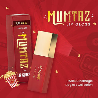 Mars Golden Era CineMagic Lip Gloss | Long-Lasting Upto 12 Hours | Transfer-Proof and Smudging-Proof | Instant High Shine Gloss | Comfortable Wear (2.0ml) (05-MASTANI)