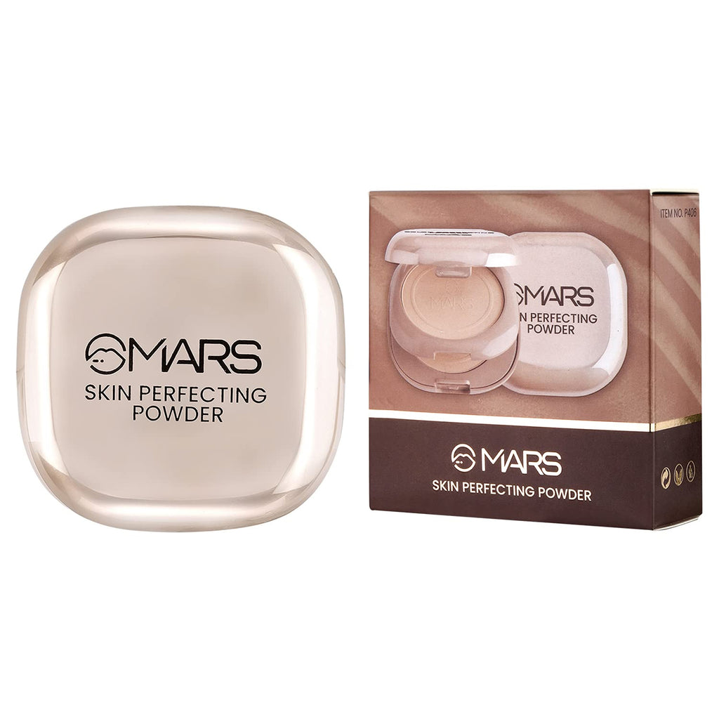 Powder Mars Mars Skin Perfecting Compact Powder | Lightweight, Long-Lasting, Oil C ...