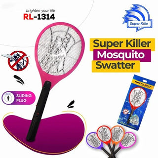 Adbeni Imported Electric Mosquito Racket | Rechargeable Insect Zapper Racket for Home, Outdoor & Camping | USB Charging, Safe & Powerful Fly Killer | Bug Zapper for Mosquitoes, Flies & Insects