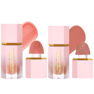 Adbeni Imported Color Bloom Liquid Blush | Long-Lasting Matte Finish, Waterproof Formula (Item Code: 497)