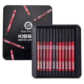 Adbeni Imported Kiss Matte Lip Liner Waterproof Smudge Proof & Long Lasting (Item Code: 446)