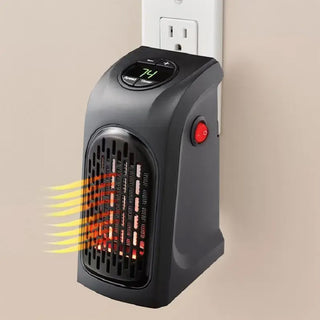 Adbeni Imported Handy Electric Heater 400W | Mini Plug-in Heater for Room, Office & Bedroom with LED Display | Set Temperature & Timer | Portable Stylish Design | Quiet & Efficient Warmer