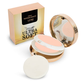 Adbeni Ultra Soft Matte Compact Powder 20G | Long-Lasting Oil Control | Lightweight, Smooth Finish | Buildable Coverage for All Skin Types